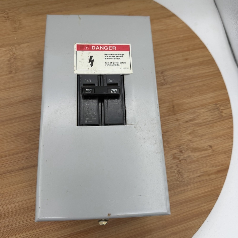 Challenger Electrical Panel 50 AMP 2 position SL05(2-4) ELN, SLN & SLGN 2-20AMP